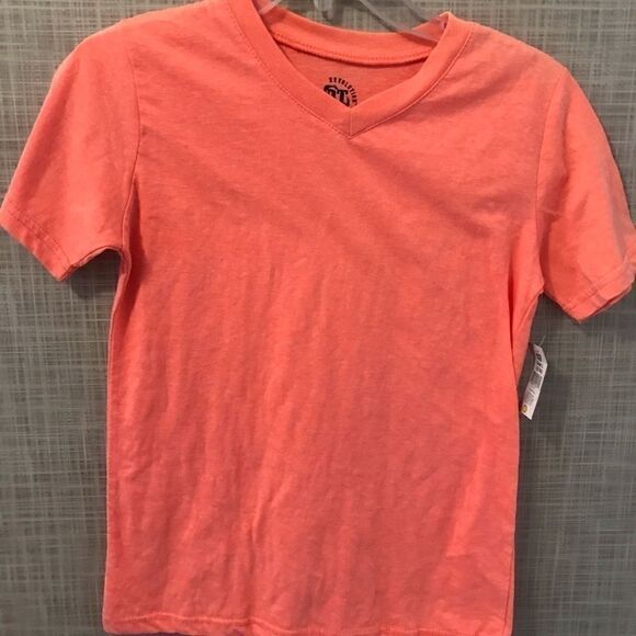 NWOT revolution boys Pink  shirt 12/14 summer - Picture 2 of 9